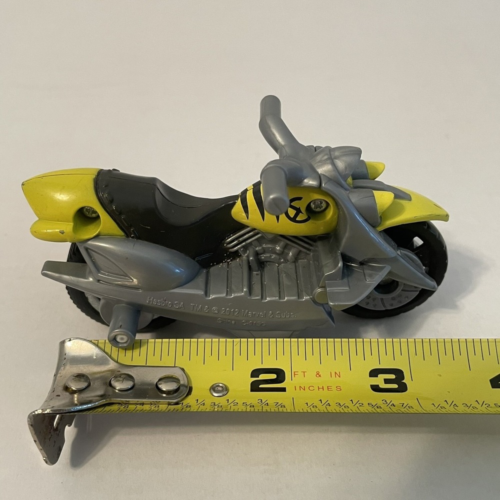 Playskool Heroes Marvel Super‎ Hero Adventures Wolverine Motorcycle Yellow